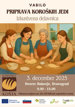 Vabilo - PRIPRAVA KOROŠKIH JEDI